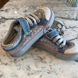 See Kai Run Girls Sequin Shoes size 10